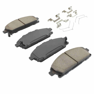 Quality-Built® - Work Force New Semi-Metallic Front Disc Brake Pads
