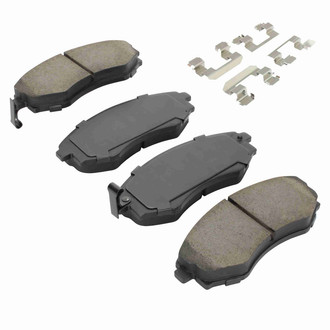 Quality-Built® - Work Force New Semi-Metallic Front Disc Brake Pads