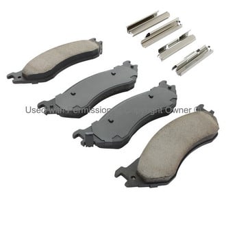 Quality-Built® - Work Force New Semi-Metallic Front Disc Brake Pads