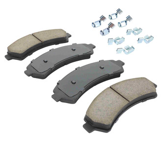 Quality-Built® - Work Force New Semi-Metallic Front Disc Brake Pads
