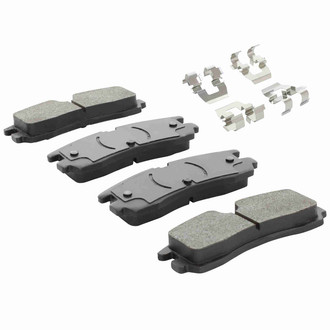 Quality-Built® - Work Force New Semi-Metallic Rear Disc Brake Pads