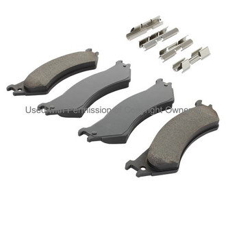 Quality-Built® - Work Force New Semi-Metallic Rear Disc Brake Pads