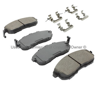 Quality-Built® - Work Force New Semi-Metallic Front Disc Brake Pads