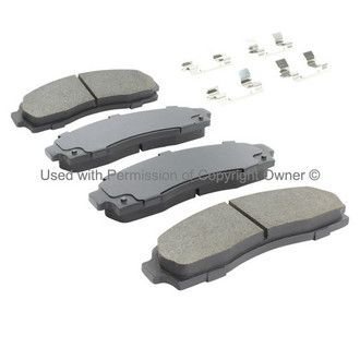 Quality-Built® - Work Force New Semi-Metallic Front Disc Brake Pads