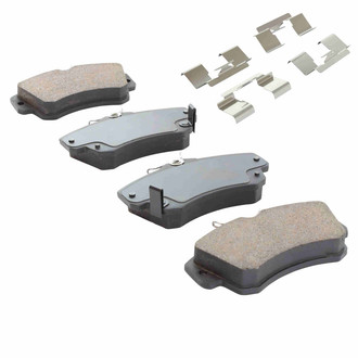 Quality-Built® - Work Force New Semi-Metallic Front Disc Brake Pads