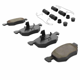Quality-Built® - Work Force New Semi-Metallic Front Disc Brake Pads