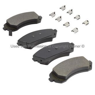 Quality-Built® - Work Force Semi-Metallic Brake Pads