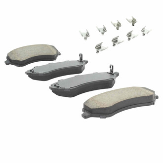 Quality-Built® - Work Force New Semi-Metallic Front Disc Brake Pads