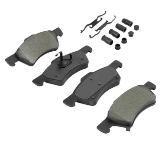 Quality-Built® - Work Force New Semi-Metallic Front Disc Brake Pads