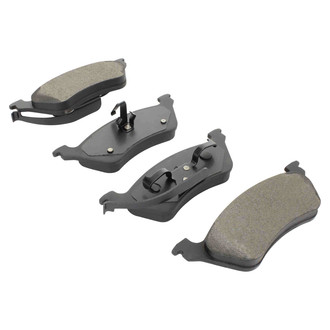Quality-Built® - Work Force New Semi-Metallic Rear Disc Brake Pads