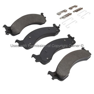 Quality-Built® - Work Force New Semi-Metallic Front Disc Brake Pads