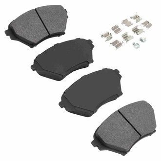 Quality-Built® - Work Force New Semi-Metallic Front Disc Brake Pads