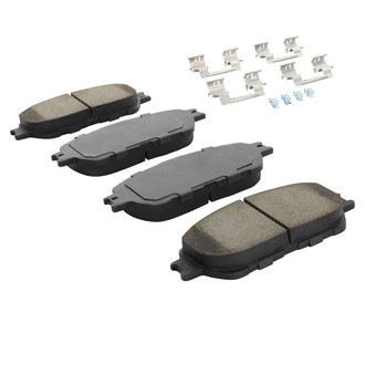 Quality-Built® - Work Force New Semi-Metallic Front Disc Brake Pads