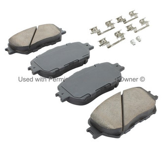 Quality-Built® - Work Force New Semi-Metallic Front Disc Brake Pads