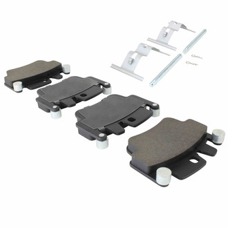Quality-Built® - Work Force New Semi-Metallic Rear Disc Brake Pads