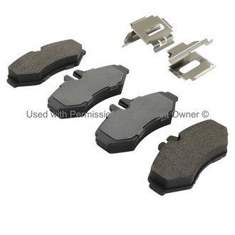 Quality-Built® - Work Force New Semi-Metallic Rear Disc Brake Pads