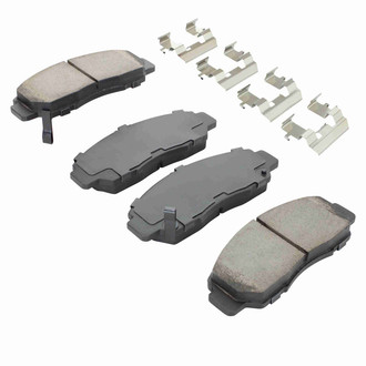 Quality-Built® - Work Force New Semi-Metallic Front Disc Brake Pads