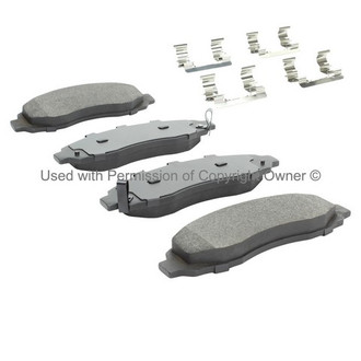 Quality-Built® - Work Force New Semi-Metallic Front Disc Brake Pads