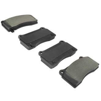 Quality-Built® - Work Force New Semi-Metallic Rear Disc Brake Pads