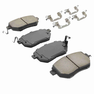 Quality-Built® - Work Force New Semi-Metallic Front Disc Brake Pads