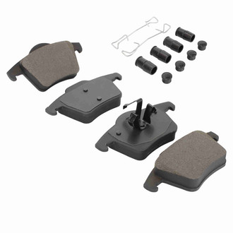 Quality-Built® - Work Force New Semi-Metallic Rear Disc Brake Pads