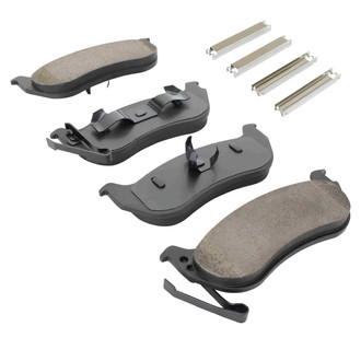 Quality-Built® - Work Force New Semi-Metallic Rear Disc Brake Pads