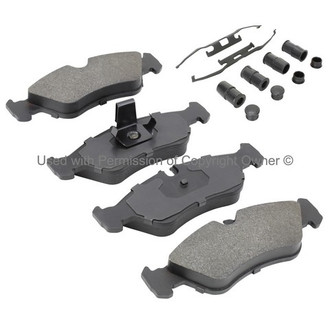 Quality-Built® - Work Force New Semi-Metallic Rear Disc Brake Pads