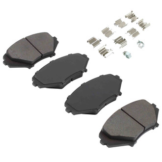 Quality-Built® - Work Force New Semi-Metallic Front Disc Brake Pads