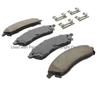 Quality-Built® - Work Force New Semi-Metallic Front Disc Brake Pads