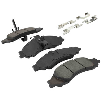Quality-Built® - Work Force New Semi-Metallic Front Disc Brake Pads