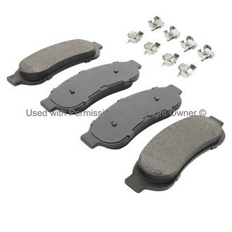 Quality-Built® - Work Force New Semi-Metallic Rear Disc Brake Pads