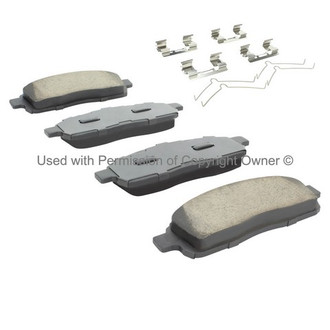 Quality-Built® - Work Force New Semi-Metallic Front Disc Brake Pads