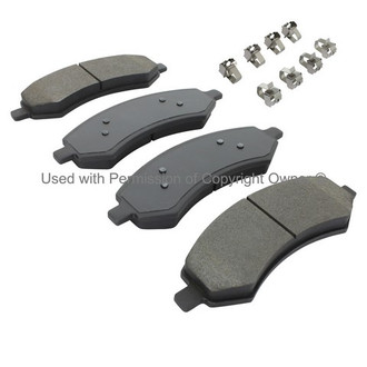 Quality-Built® - Work Force New Semi-Metallic Front Disc Brake Pads