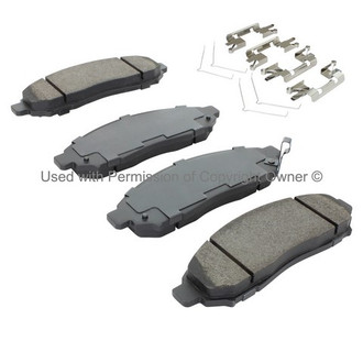 Quality-Built® - Work Force New Semi-Metallic Front Disc Brake Pads