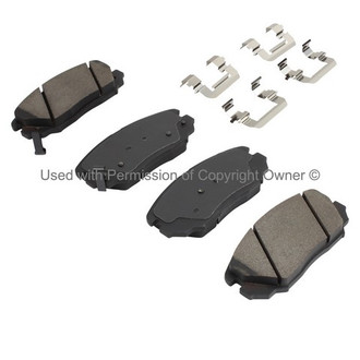 Quality-Built® - Work Force Semi-Metallic Brake Pads