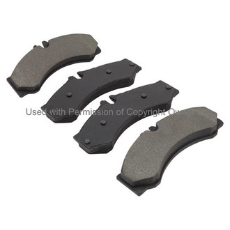 Quality-Built® - Work Force New Semi-Metallic Rear Disc Brake Pads