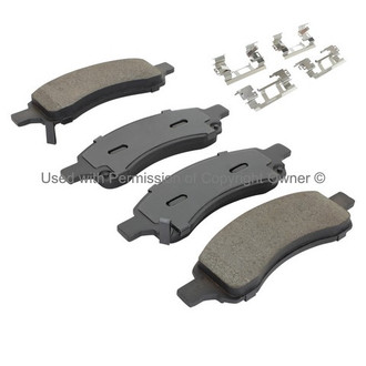Quality-Built® - Work Force New Semi-Metallic Front Disc Brake Pads