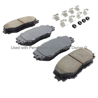 Quality-Built® - Work Force Semi-Metallic Brake Pads