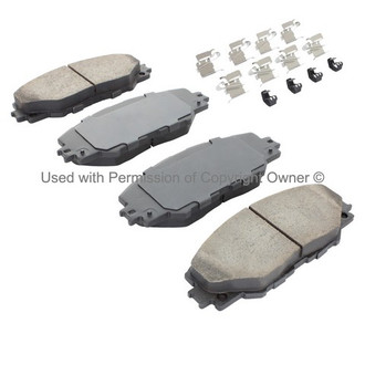 Quality-Built® - Work Force Semi-Metallic Brake Pads