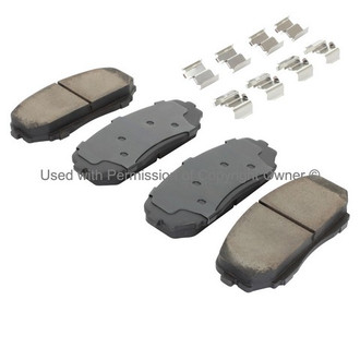 Quality-Built® - Work Force Semi-Metallic Brake Pads
