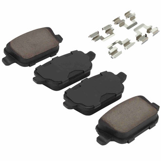 Quality-Built® - Work Force New Semi-Metallic Rear Disc Brake Pads