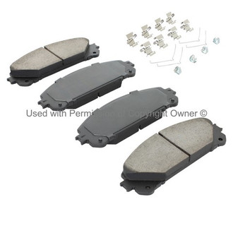 Quality-Built® - Work Force Semi-Metallic Brake Pads