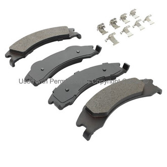 Quality-Built® - Work Force New Semi-Metallic Rear Disc Brake Pads