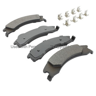 Quality-Built® - Work Force New Semi-Metallic Rear Disc Brake Pads