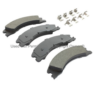 Quality-Built® - Work Force New Semi-Metallic Rear Disc Brake Pads
