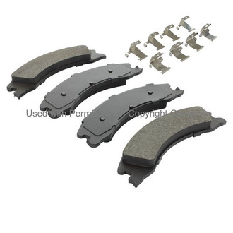 Quality-Built® - Work Force New Semi-Metallic Rear Disc Brake Pads