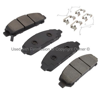 Quality-Built® - Work Force New Semi-Metallic Front Disc Brake Pads