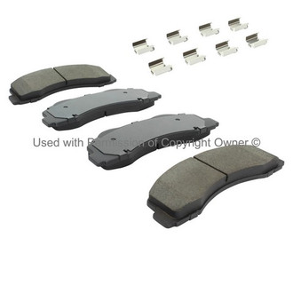 Quality-Built® - Work Force New Semi-Metallic Front Disc Brake Pads