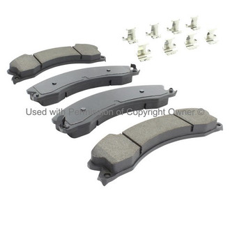 Quality-Built® - Work Force New Semi-Metallic Front Disc Brake Pads