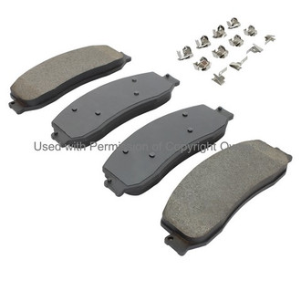 Quality-Built® - Work Force New Semi-Metallic Front Disc Brake Pads